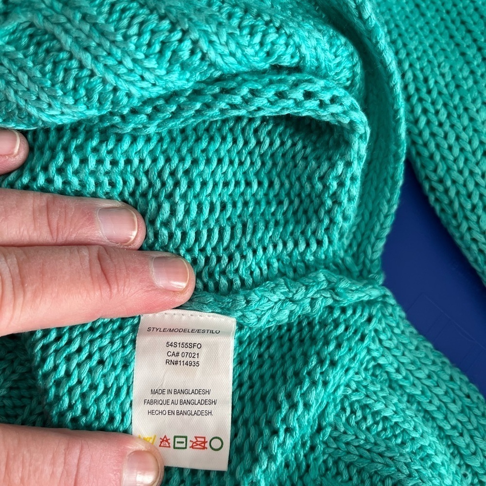 Turquoise Sweater - Picture 8 of 11
